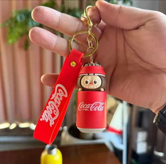 Labubu Keychains (Coca-Cola Edition)