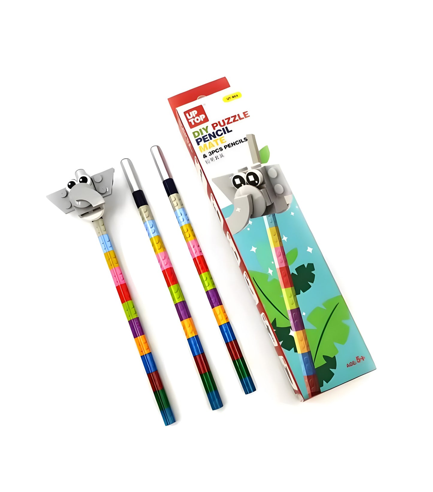 Pencils With DIY Toppers