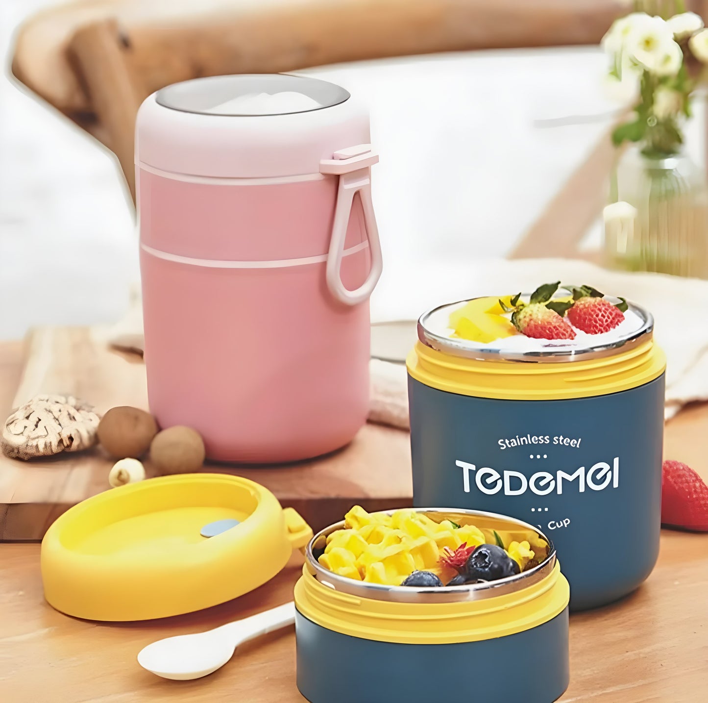 Tedemei Soup Bowl 2 Layer