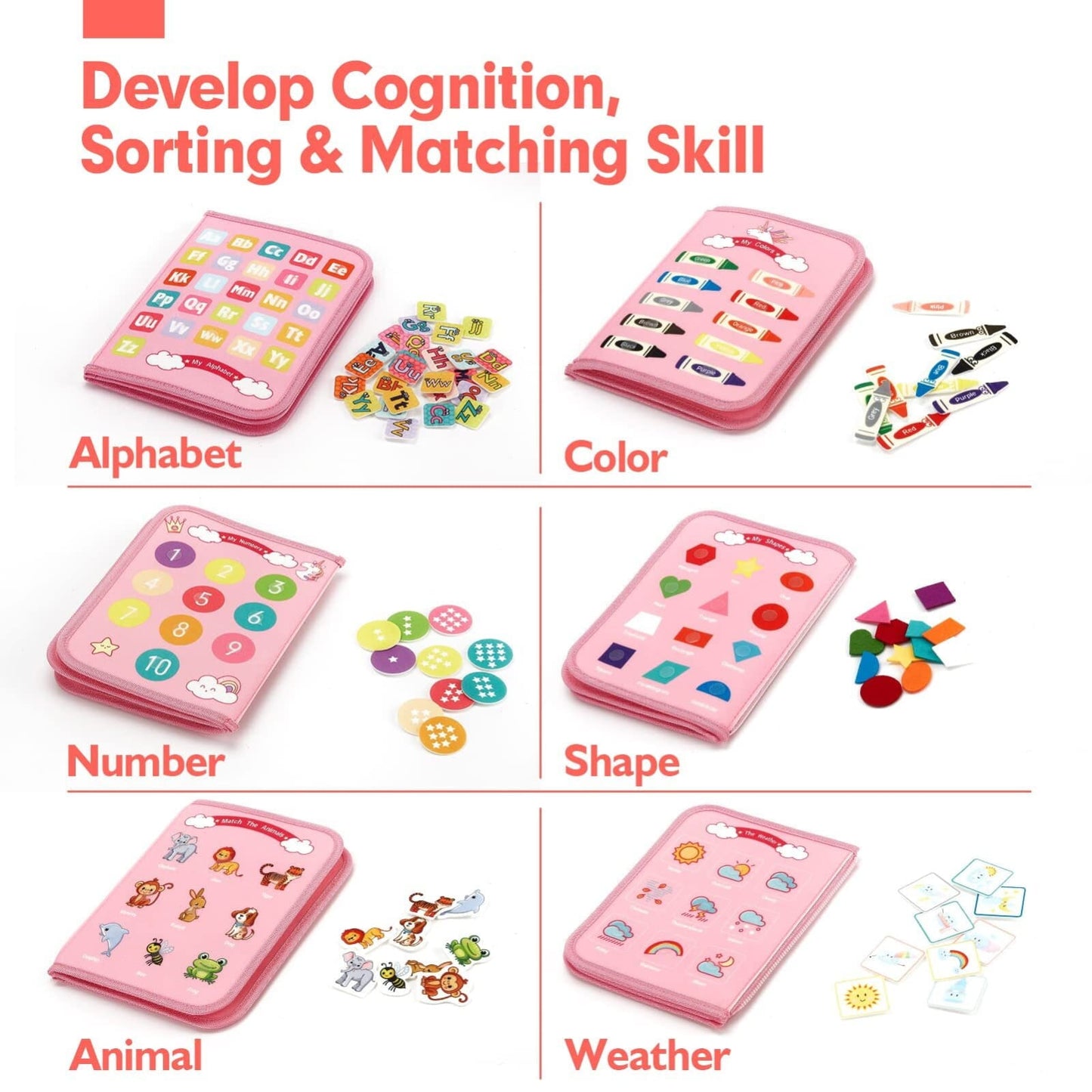 Activity Book Pink