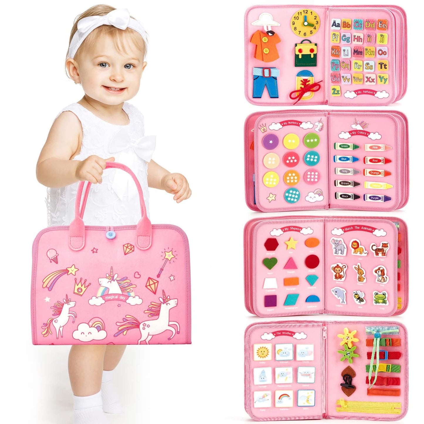 Activity Book Pink