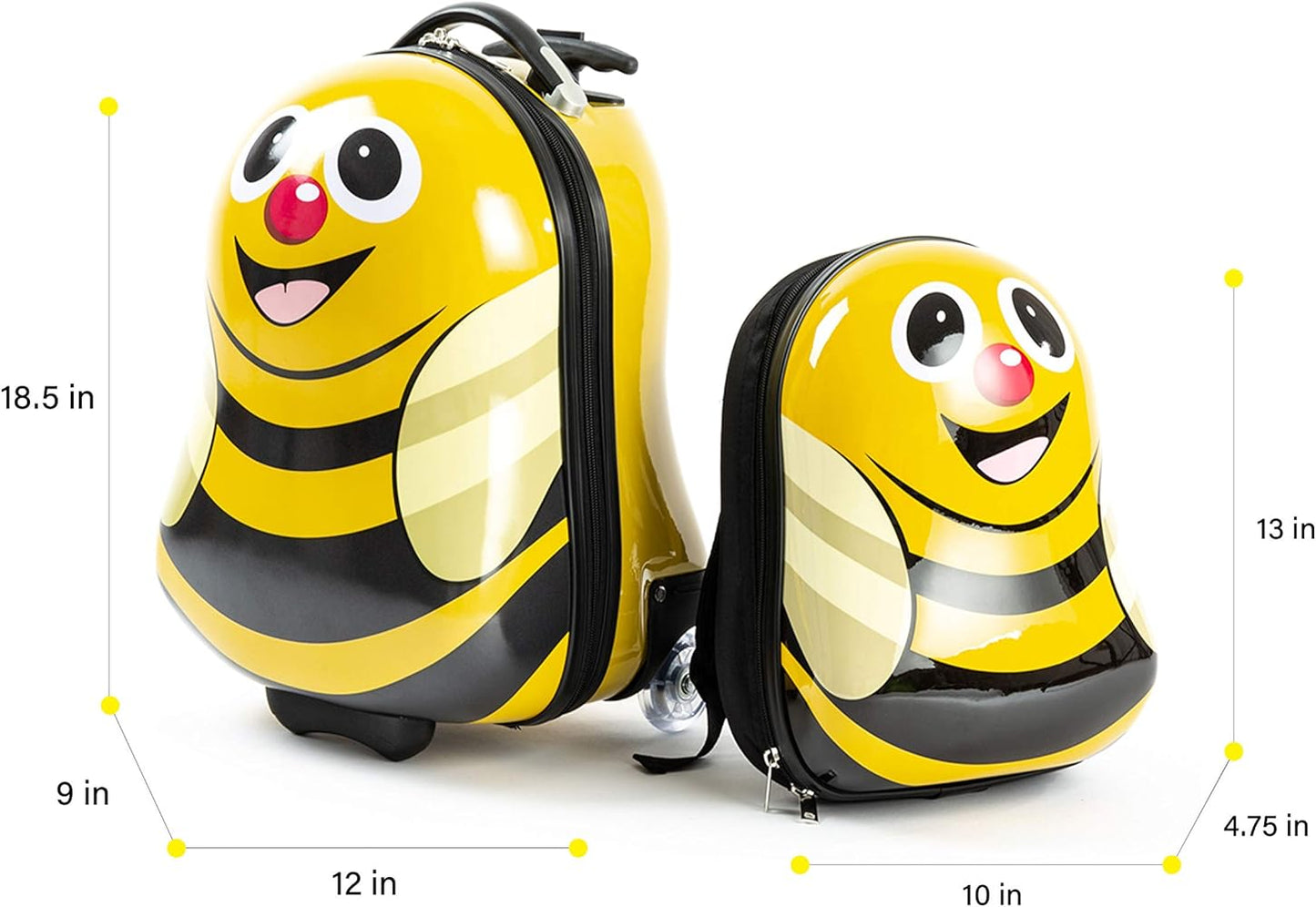 Bumble bee Trolley Set of 2
