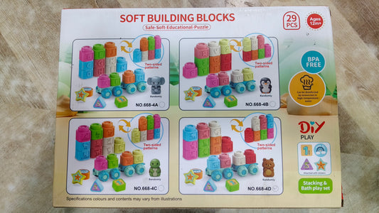 Soft Building Blocks, Safe Soft-Education Puzzle
