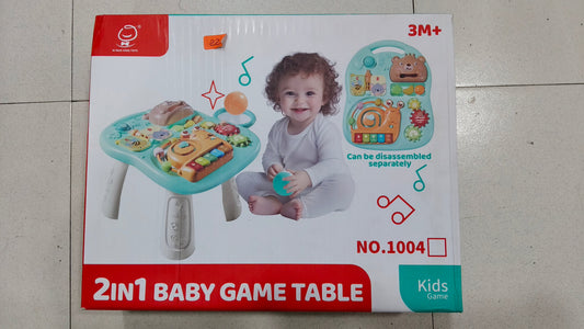 2-in-1 Baby Game Table