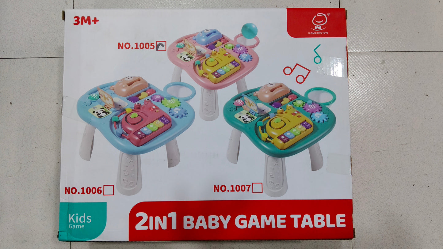 2-in-1 Baby Game Table
