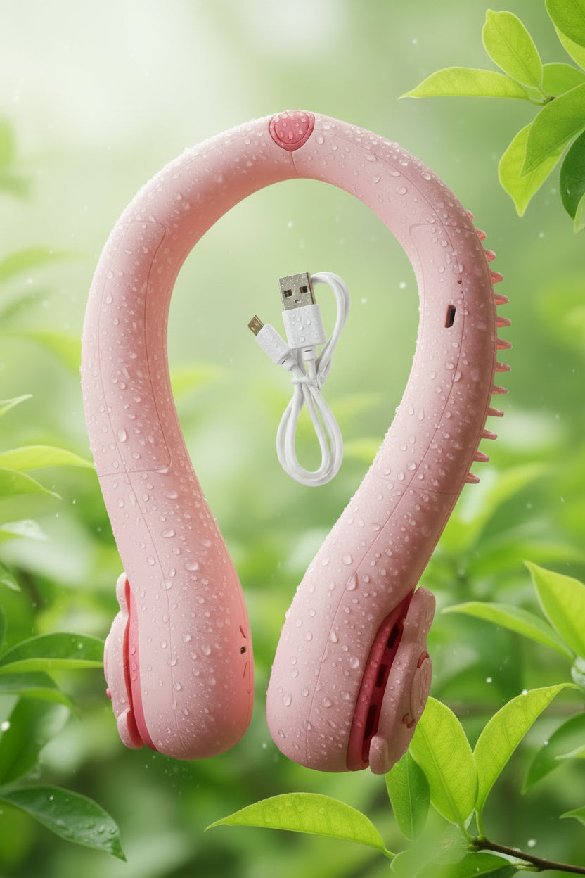 Neck Fan Portable Hands Not Required, Your Good Partner In Summer