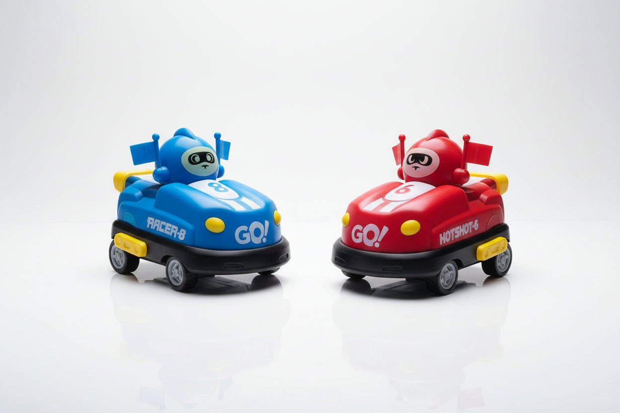 Remote Control Bumper Car Set