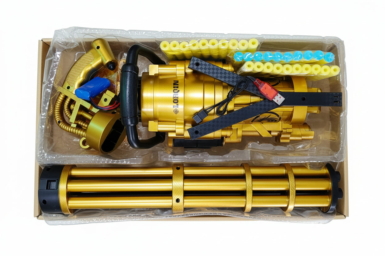 Gatting Golden Machine Gun Soft Bullet