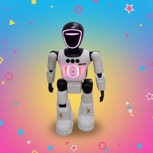 Intelligent Smart Bionic Robot – Remote Control Robot Toy with Lights, Music & USB Rechargeable Battery