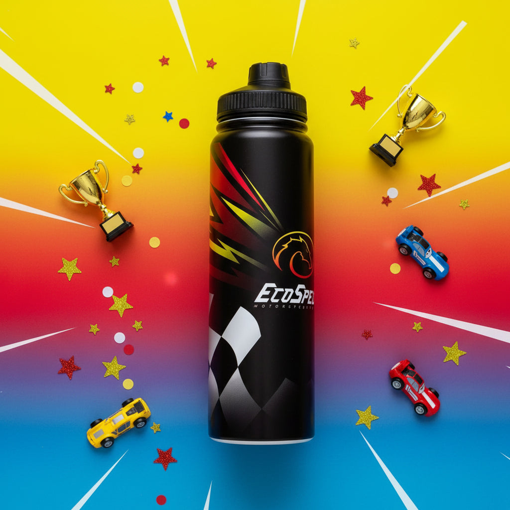 800ml Cartoon Bottle Insulated Steel Water Bottle – 12 Hours Hot/Cold with Carry Handle (Multiple Designs)