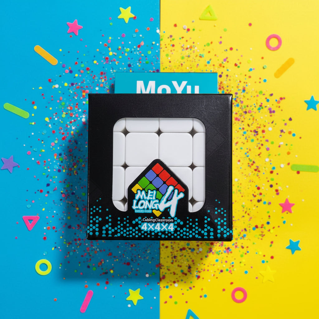 MoYu MeiLong 4x4x4 Stickerless Speed Cube – Cubing Classroom Puzzle