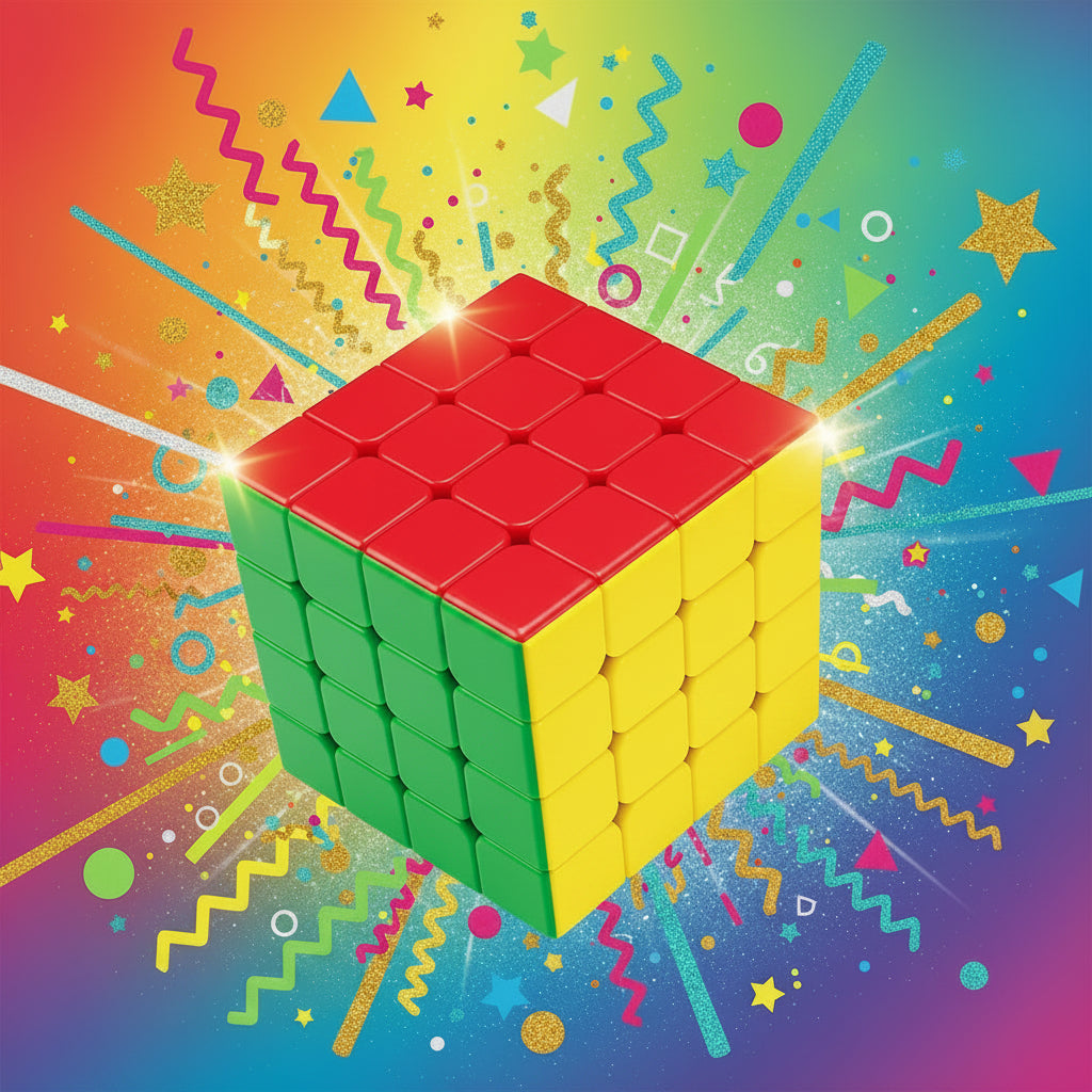 MoYu MeiLong 4x4x4 Stickerless Speed Cube – Cubing Classroom Puzzle