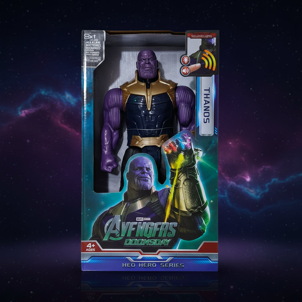 Avengers Titan Hero Series Action Figure – Interactive Sound & Light Toy (12-Inch / 30cm)