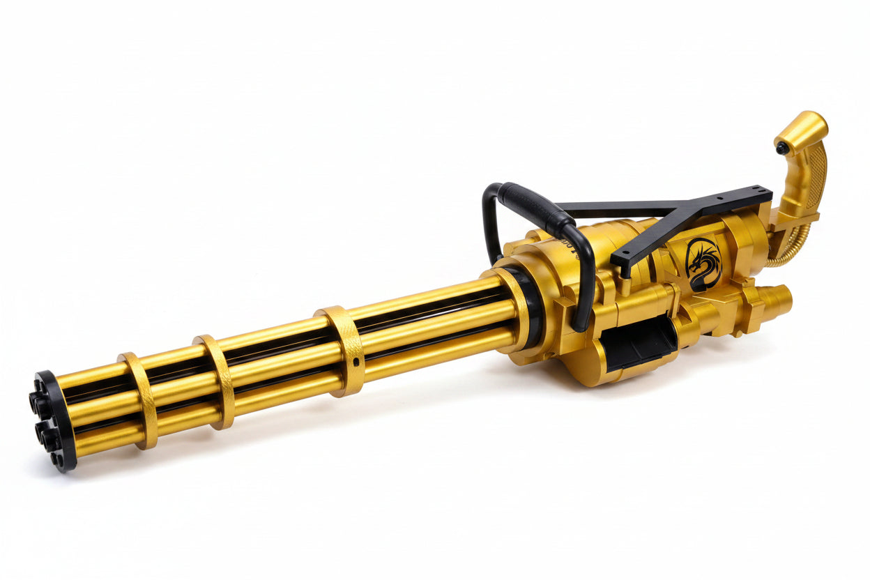 Gatting Golden Machine Gun Soft Bullet