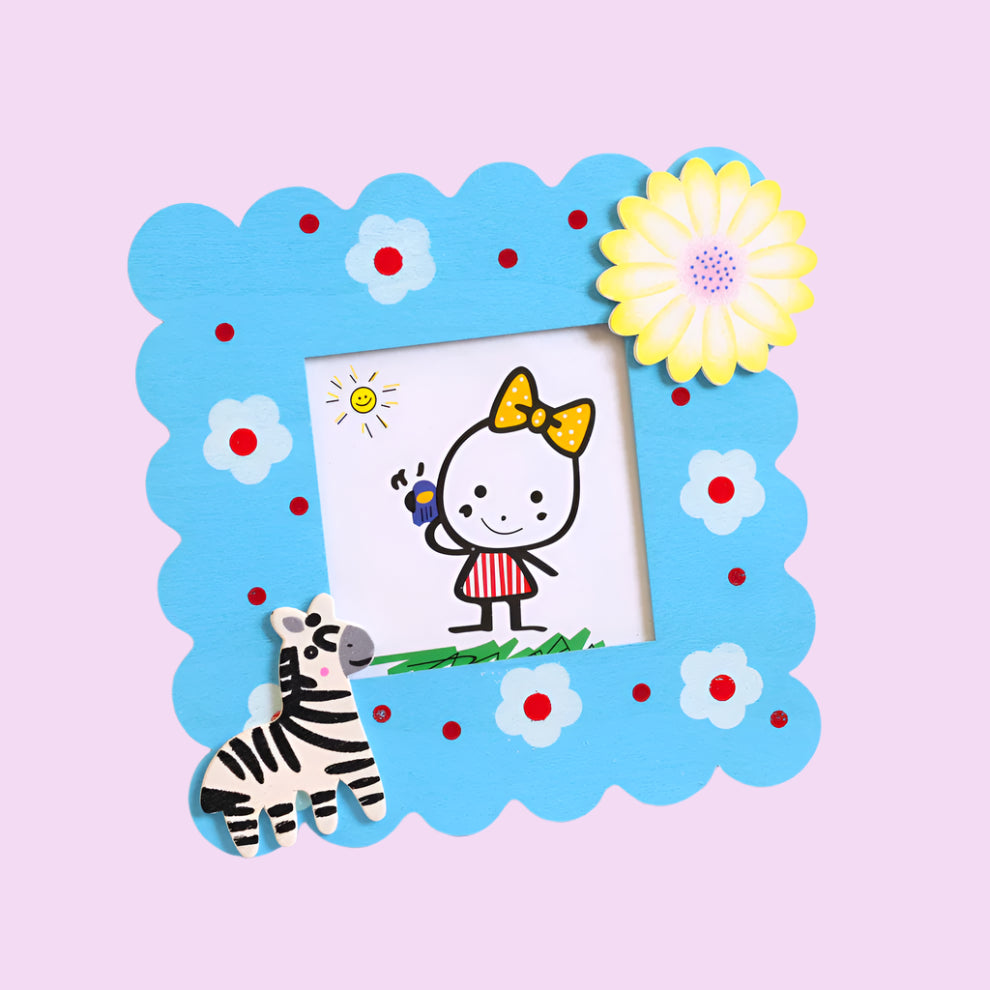 Kids Colorful Wooden Photo Frame