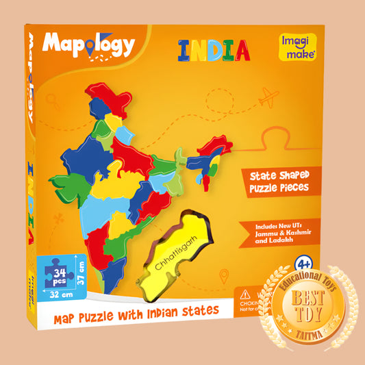 Imagimake Mapology States of India Map Puzzle