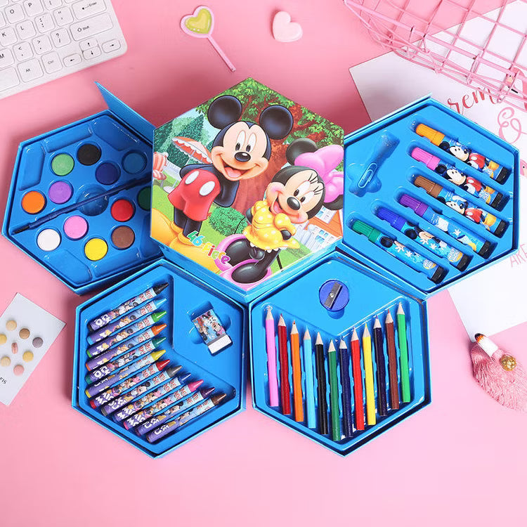 46 Pieces Colors Art Craft Kit