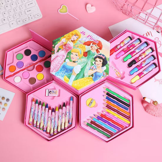 46 Pieces Colors Art Craft Kit