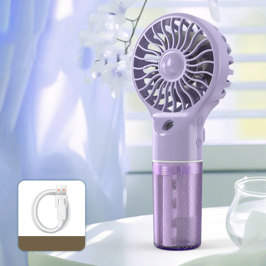 Spray Humidification Hand Fan