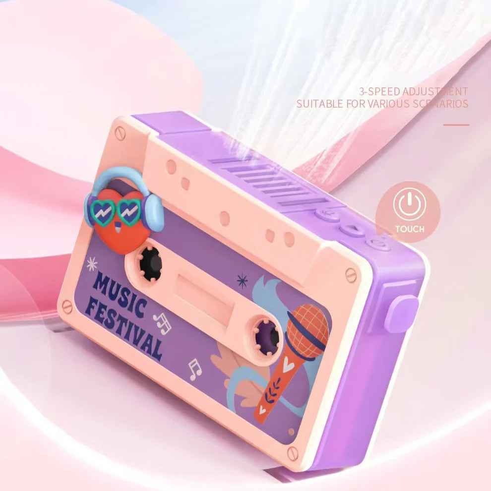 Tape-Style Neck Fan & Recorder