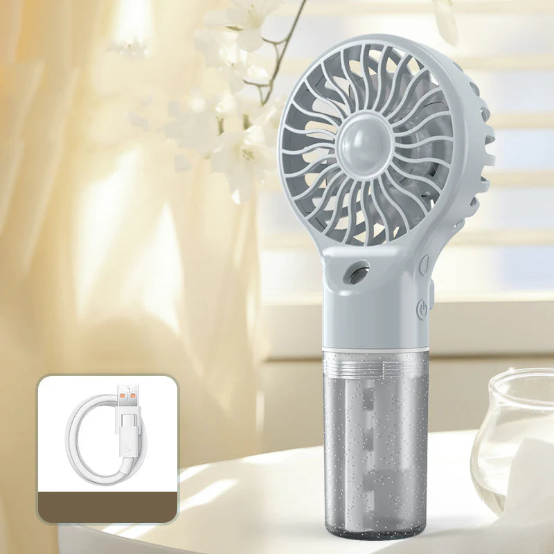 Spray Humidification Hand Fan