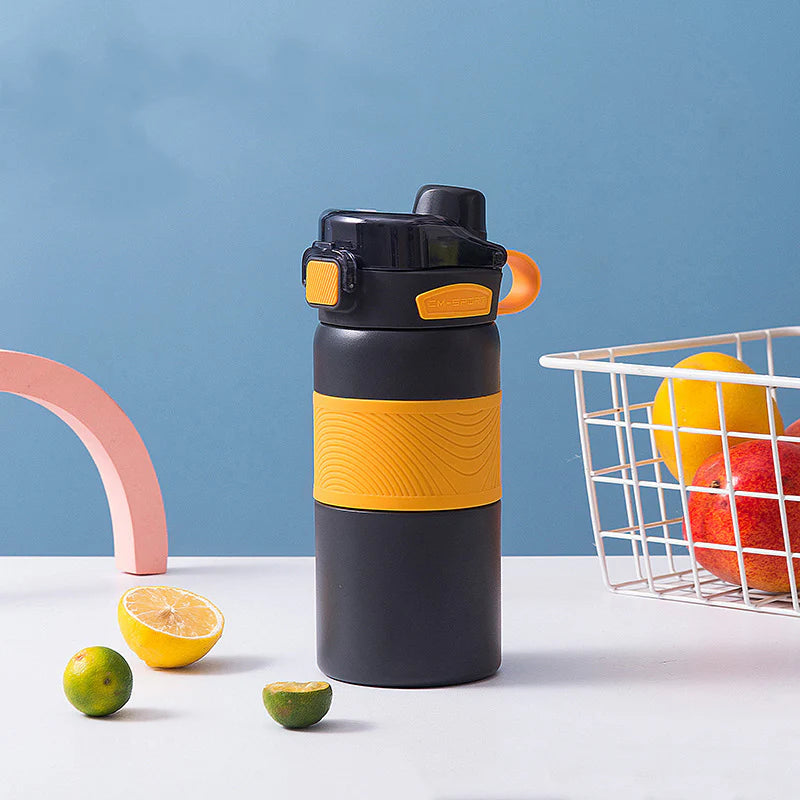 Sports Stainless Steel Water Bottle 600ml