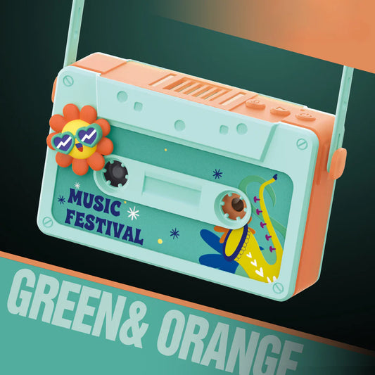 Tape-Style Neck Fan & Recorder
