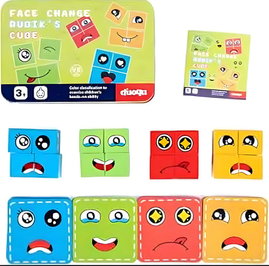 Crazy face puzzle Big size