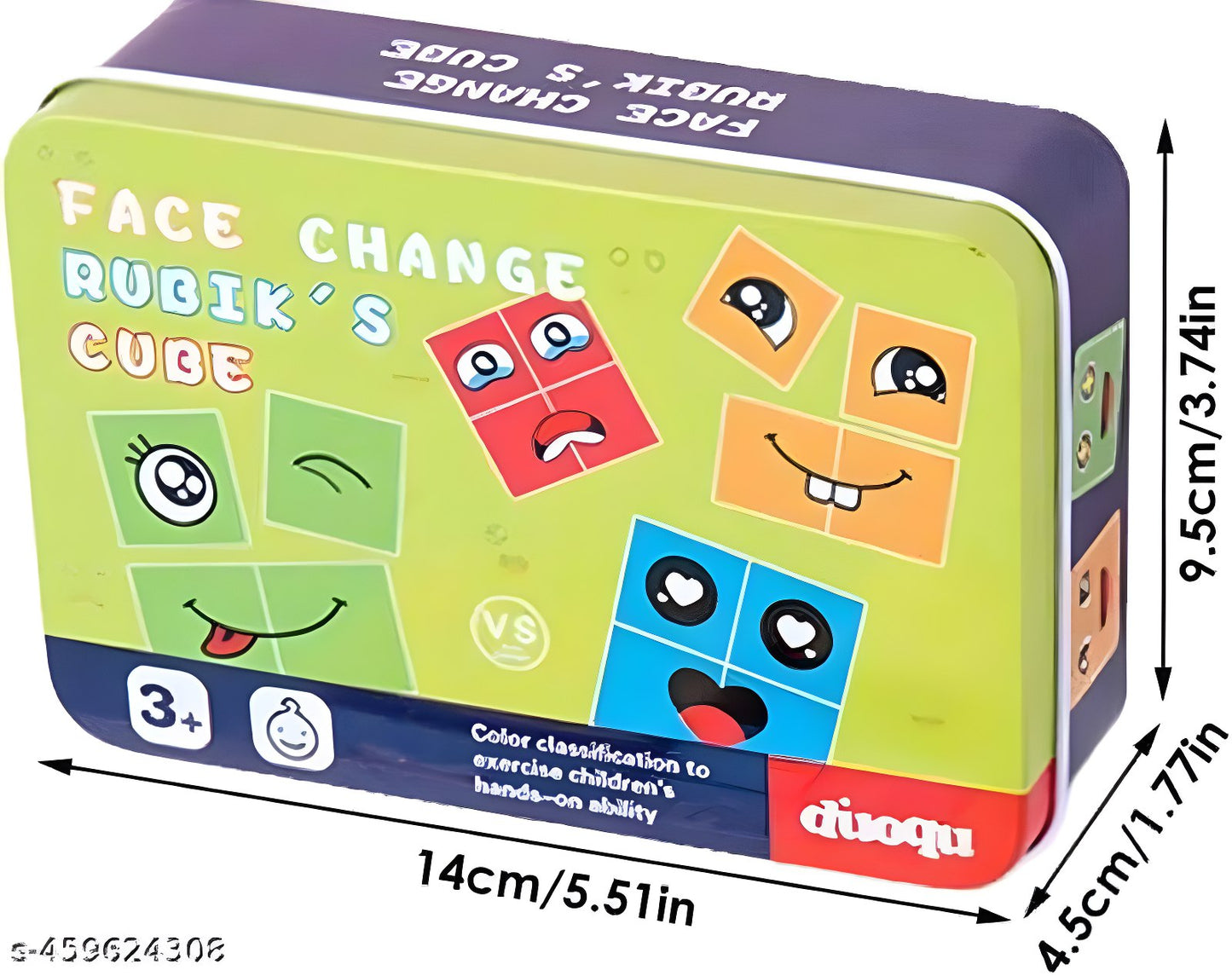 Crazy face puzzle Big size
