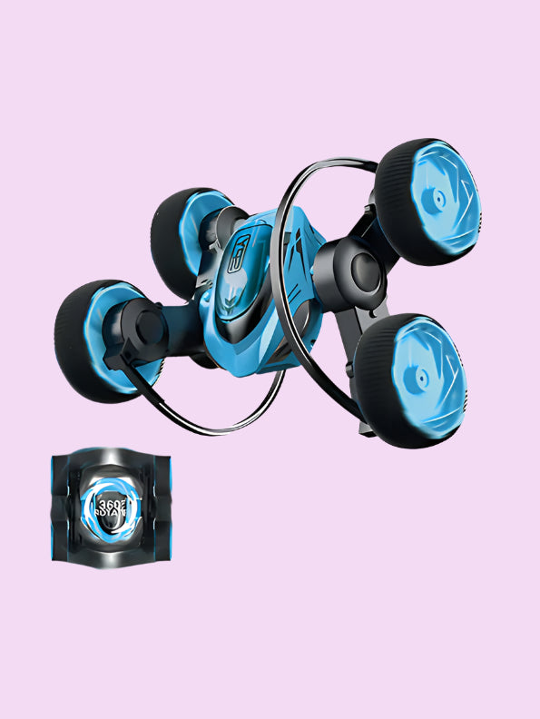 2-in-1 Remote Control Twisting Stunt Car