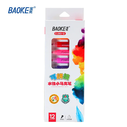 Baoke Colorful Marker Pen 12pcs