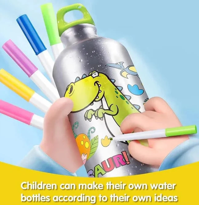 DIY Doodle Water Bottle