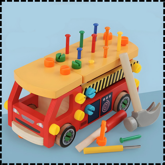 Wooden Multifunctional Assembly Truck