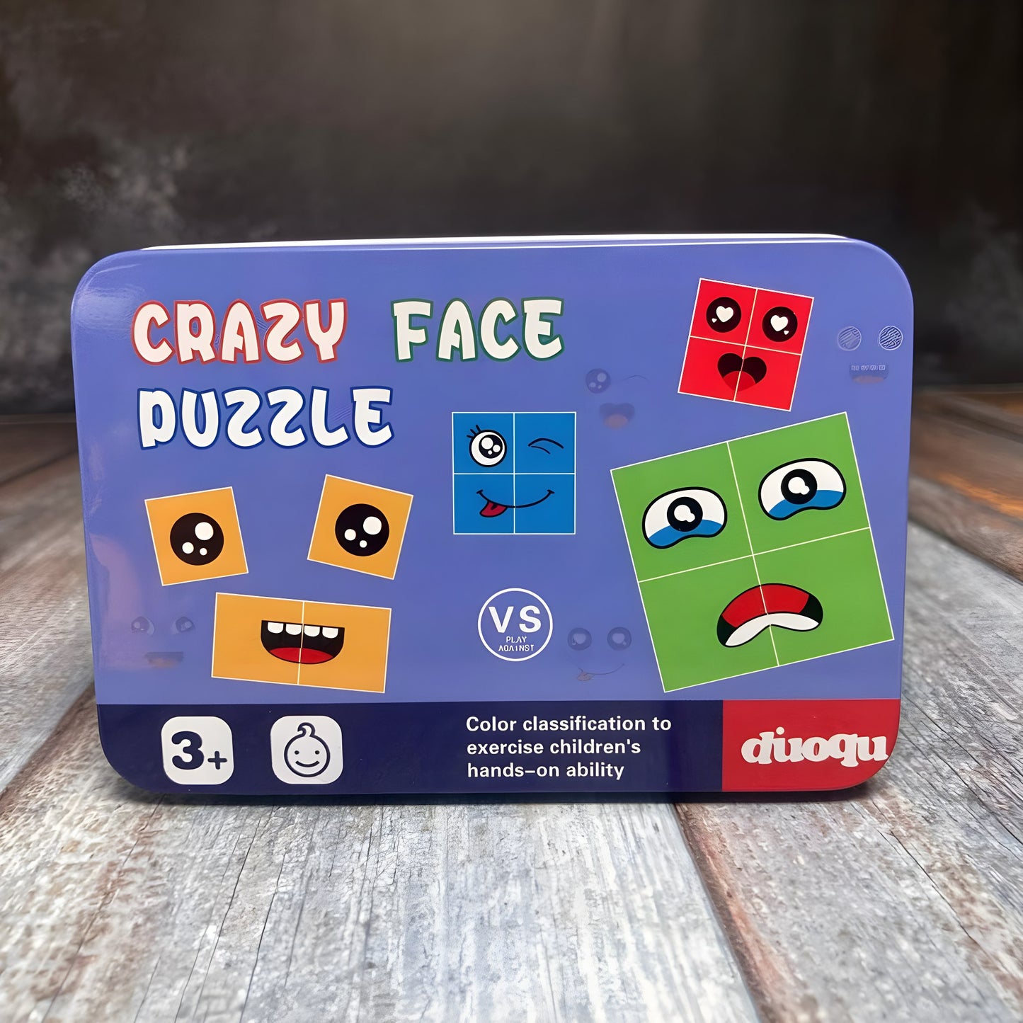 Crazy Face Puzzle Game