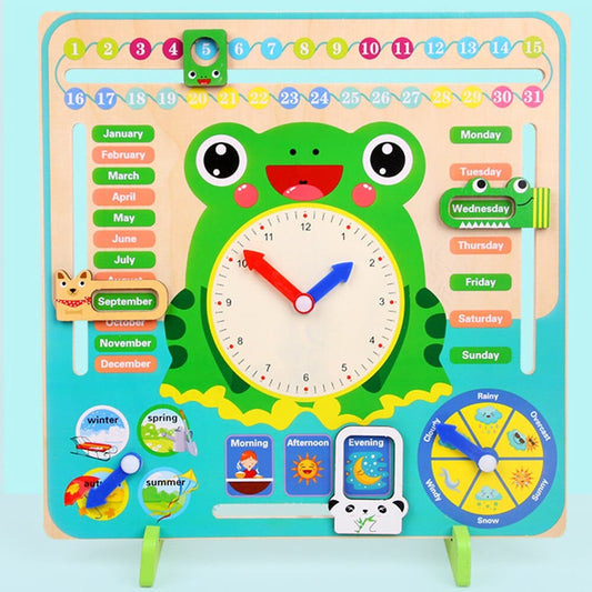 Wooden Frog Season Board