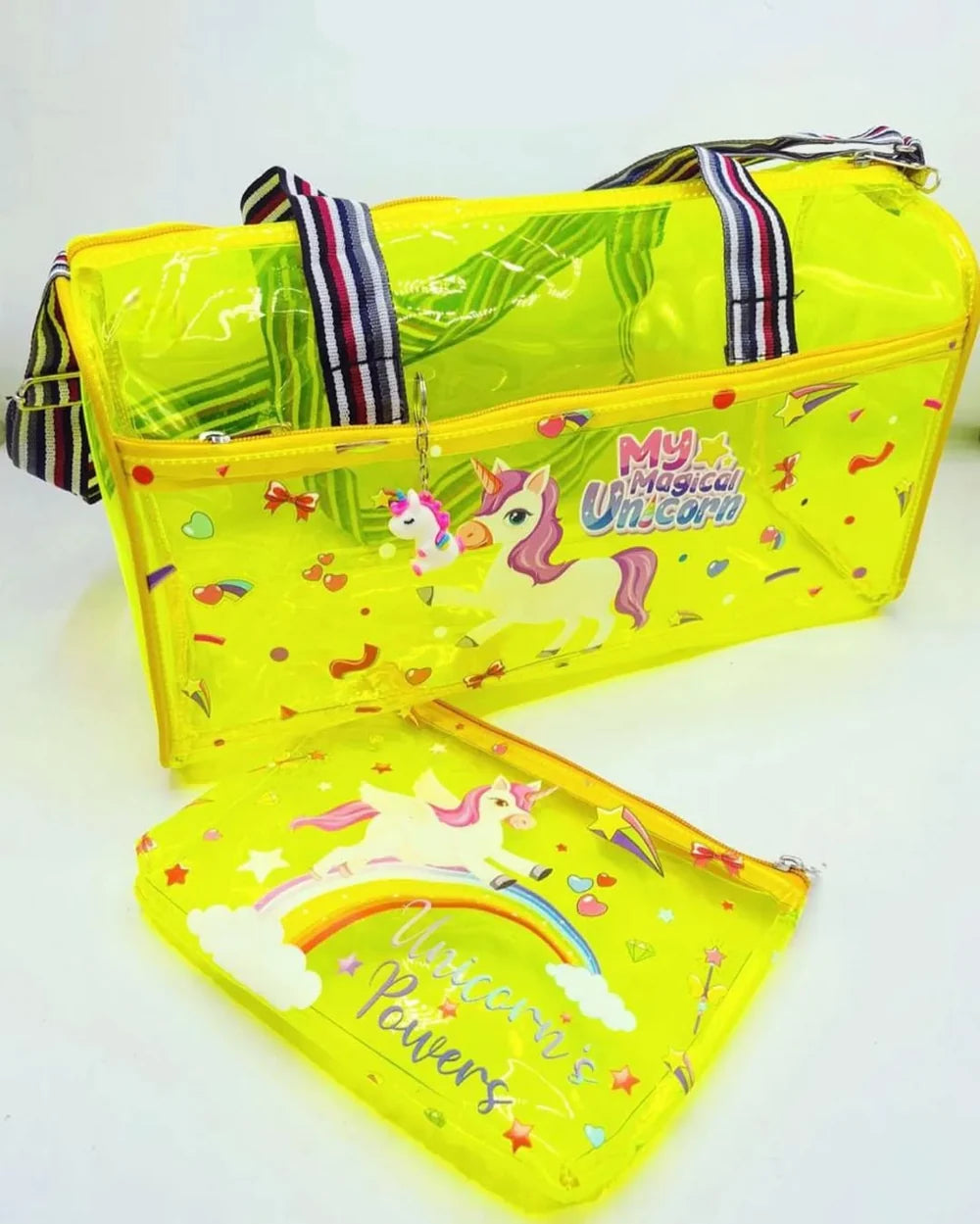 Jelly Duffle bag 2 pc set
