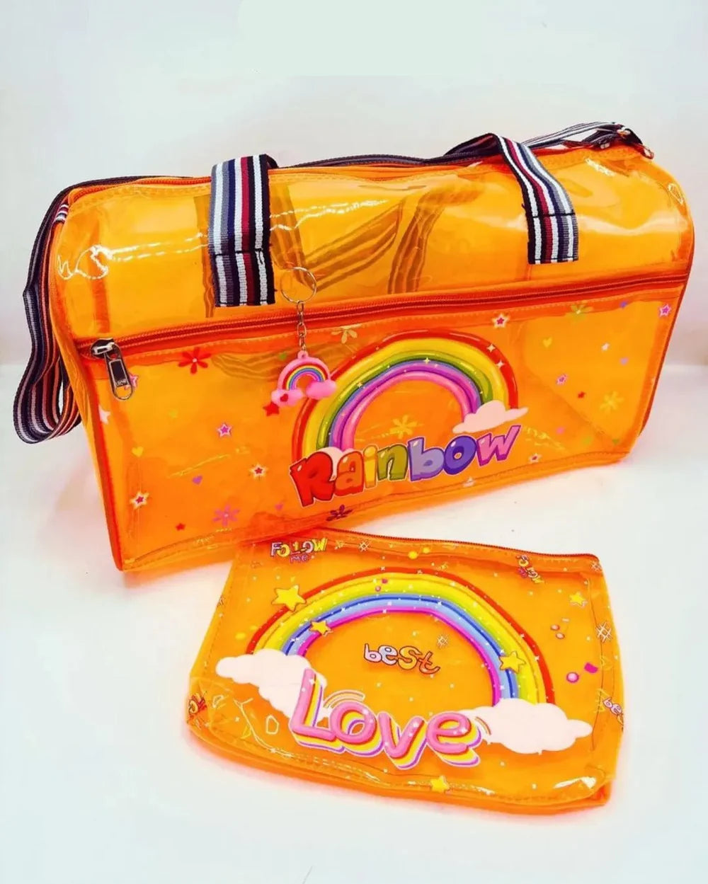 Jelly Duffle bag 2 pc set