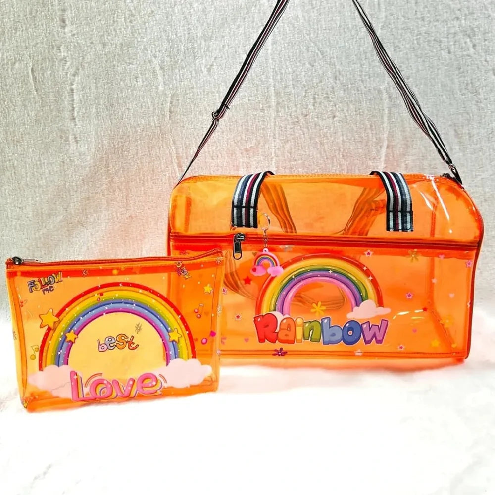 Jelly Duffle bag 2 pc set