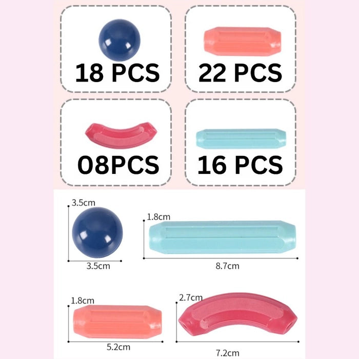 Magnetic Sticks 64 pcs