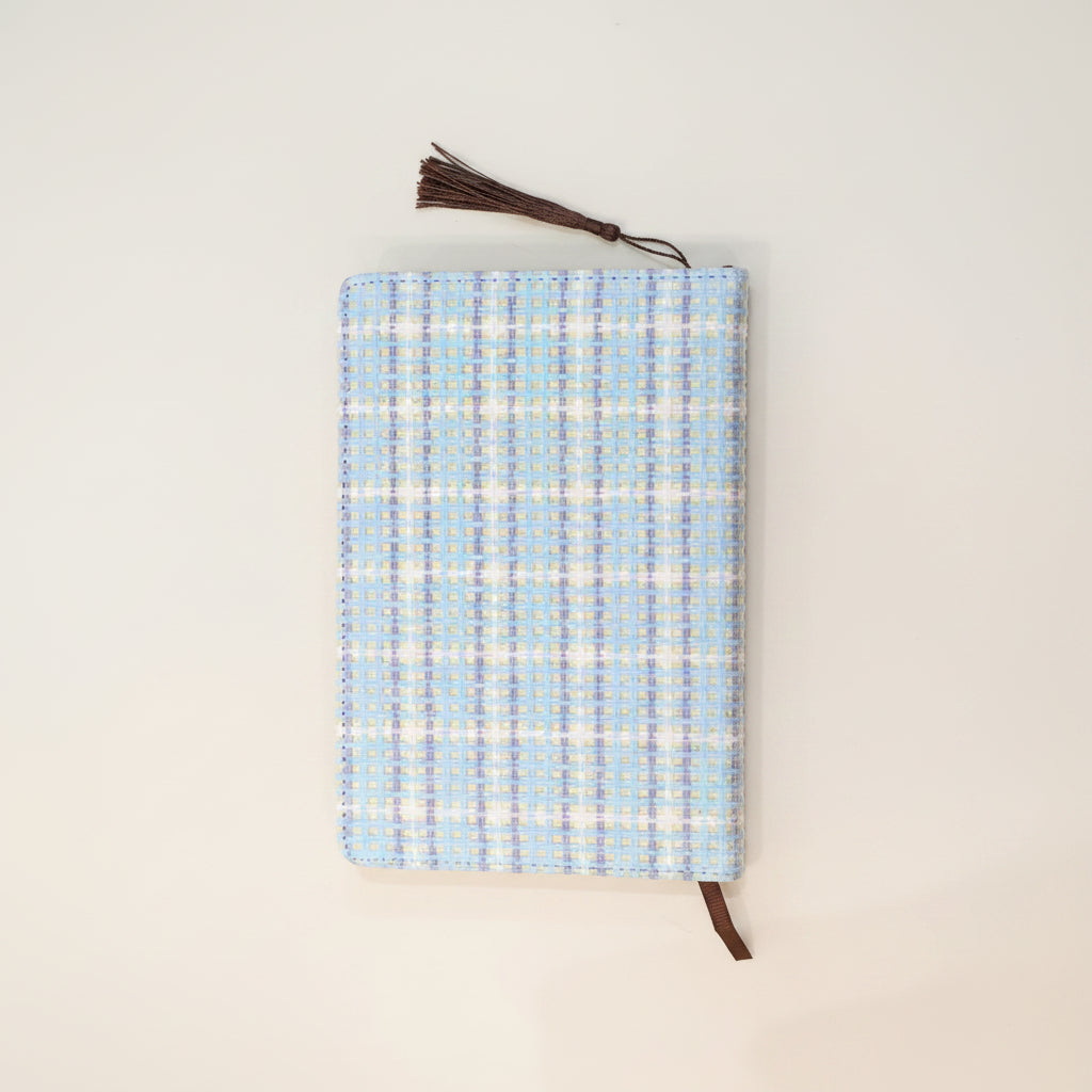 A5 Woven Cover Diary with Magnetic Closure
