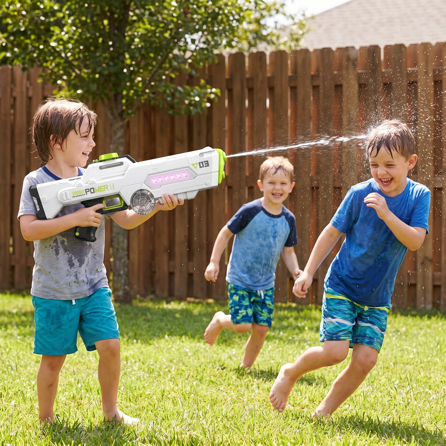 LUMO Electric Water Gun – Rainbow LED Light Series