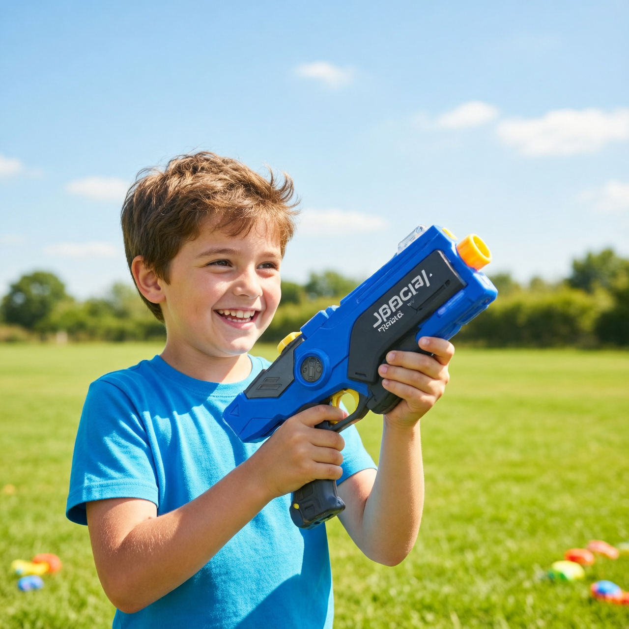 Special Water Blaster Gun with Colorful Lights &amp; 360ml Water Tank