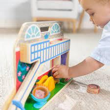 Wooden House Play Set