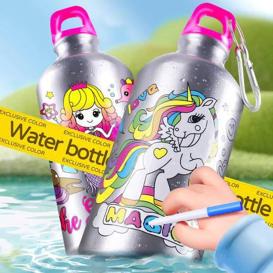 DIY Doodle Water Bottle