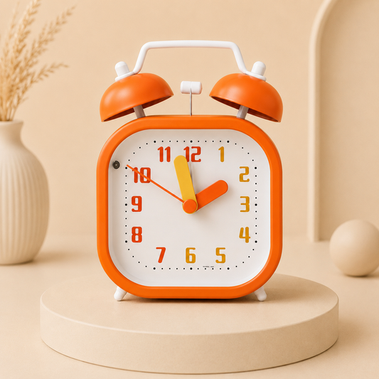 Metal Bell Alarm Clock – Wake Up Better, Every Day!