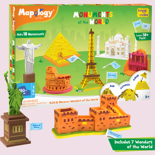Imagimake Mapology - Monuments of The World