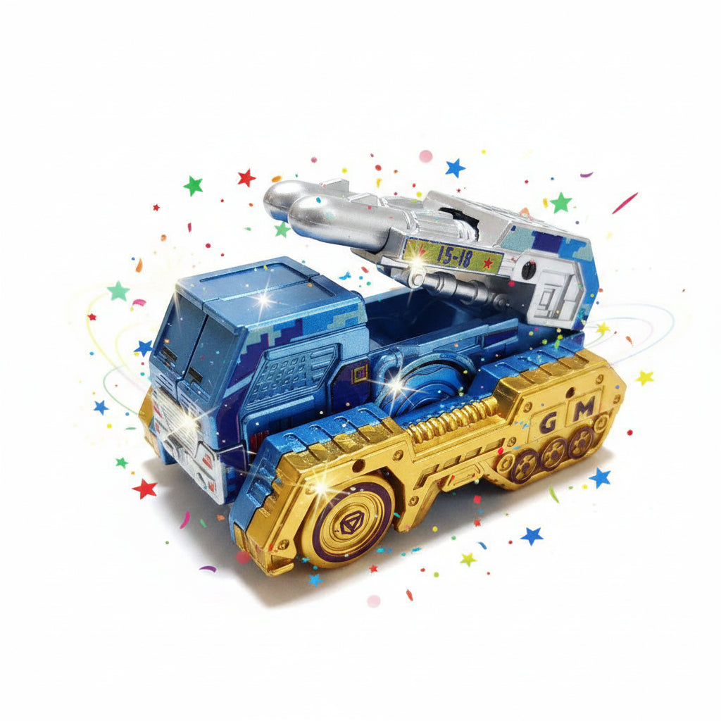 Camera-Style Transformation Device Collectible Toy (Digital Camo Design)