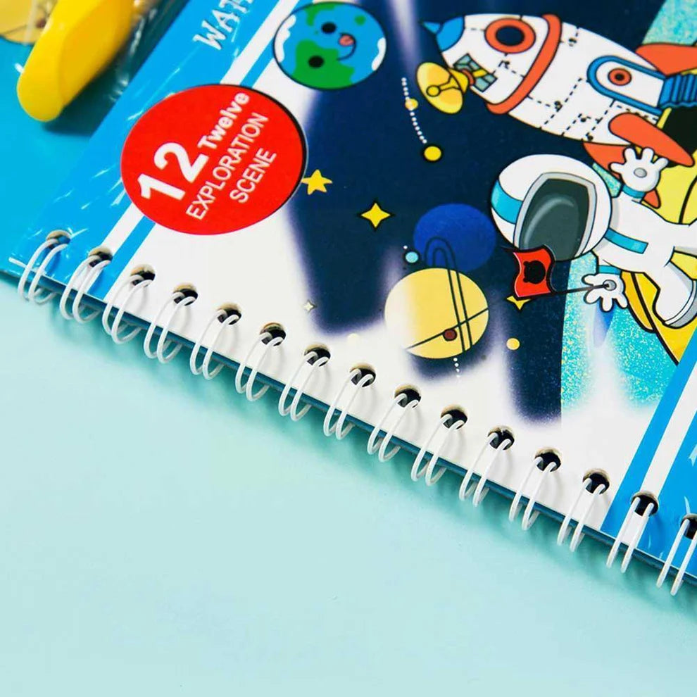 Magic Water Painting Book