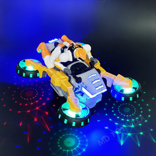 Future Warrior Deformable Robot Motorcycle – Transforming Action Toy with 360° Rotation