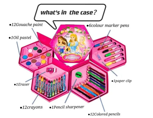 46 Pieces Colors Art Craft Kit